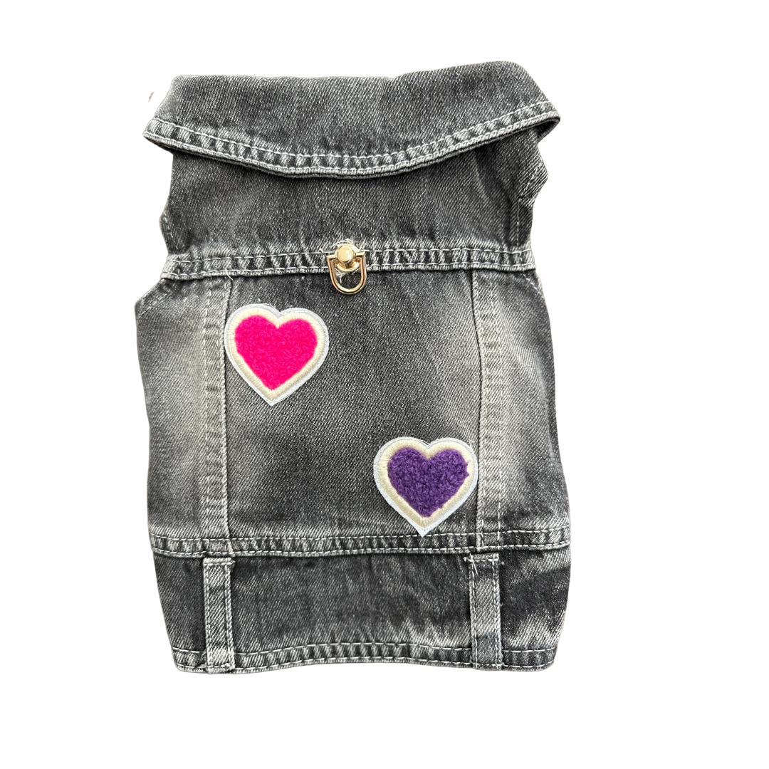 "2 of hearts" dog battle vest