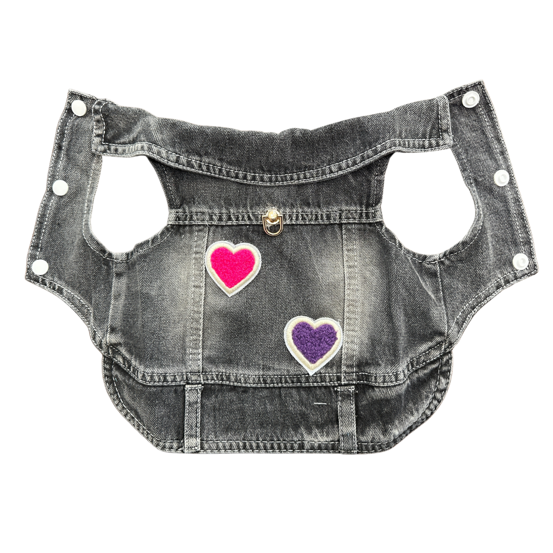 "2 of hearts" dog battle vest