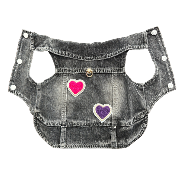 "2 of hearts" dog battle vest