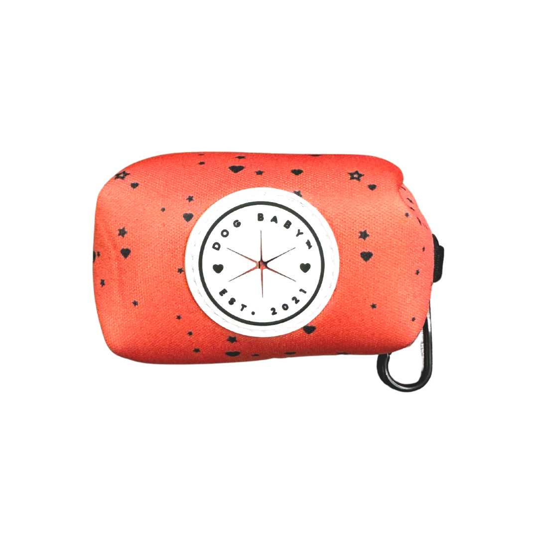 Walkies PNW Potty Bag dispenser campfire crush coral