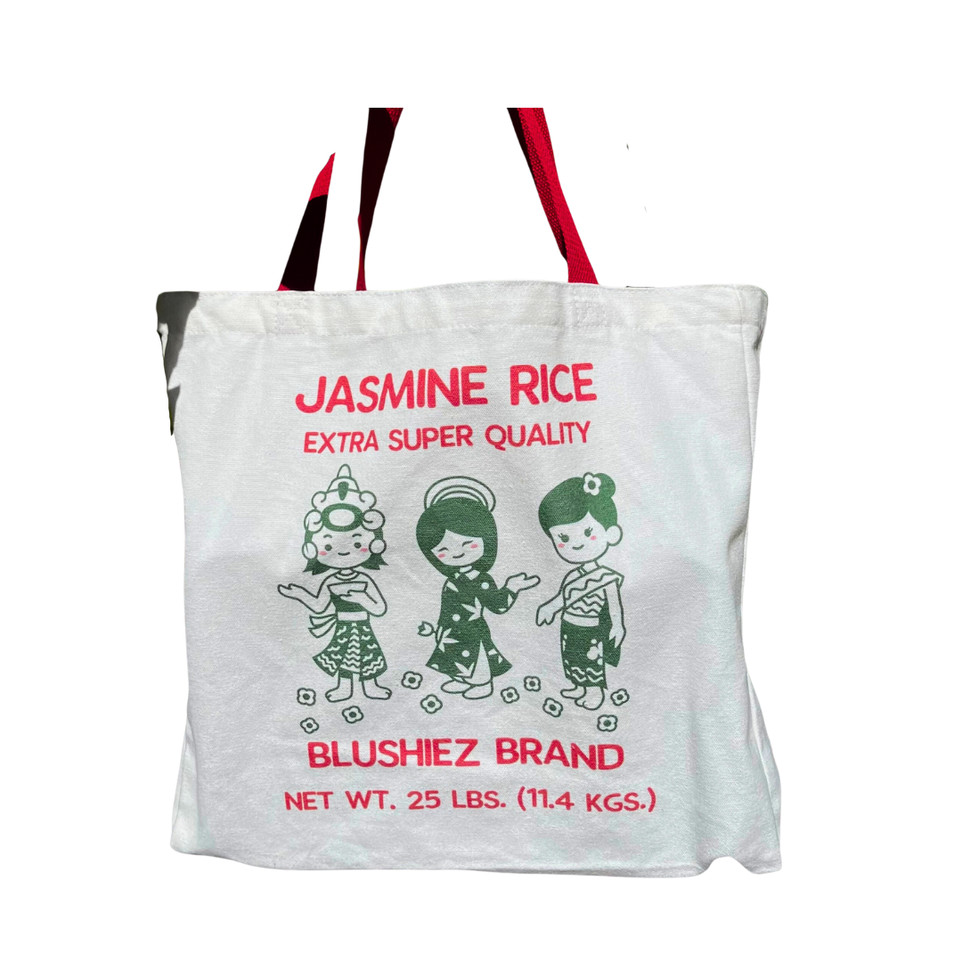 Jasmine Rice Parody Tote Bag