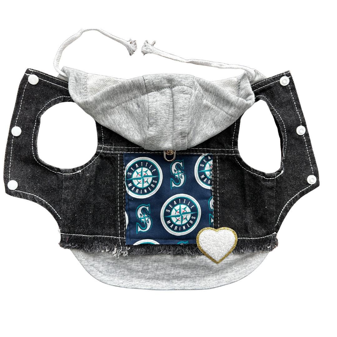 Seattle "Mariner Nation" Dog Battle Vest