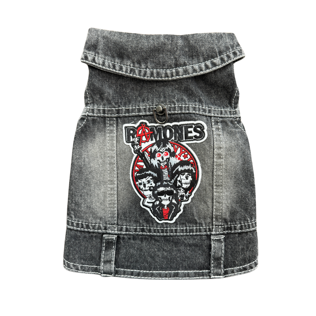 dog battle vest ramones