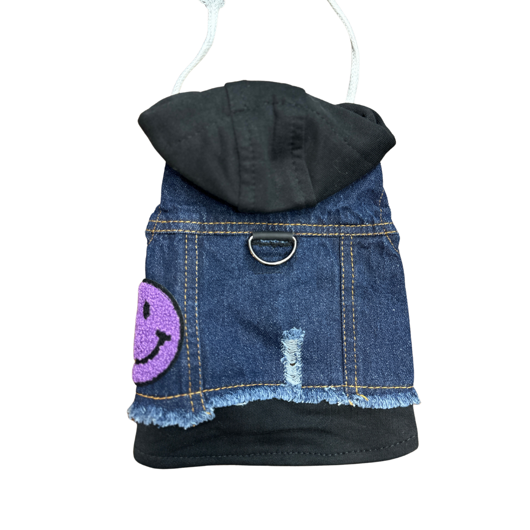 DOG BABY Customizable Battle Vest Blue/Black/Purple