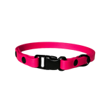 BioThane collar 3/8" neon pink