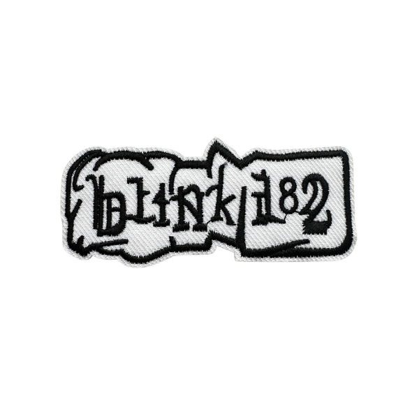 Embroidered Blink 182 Patch