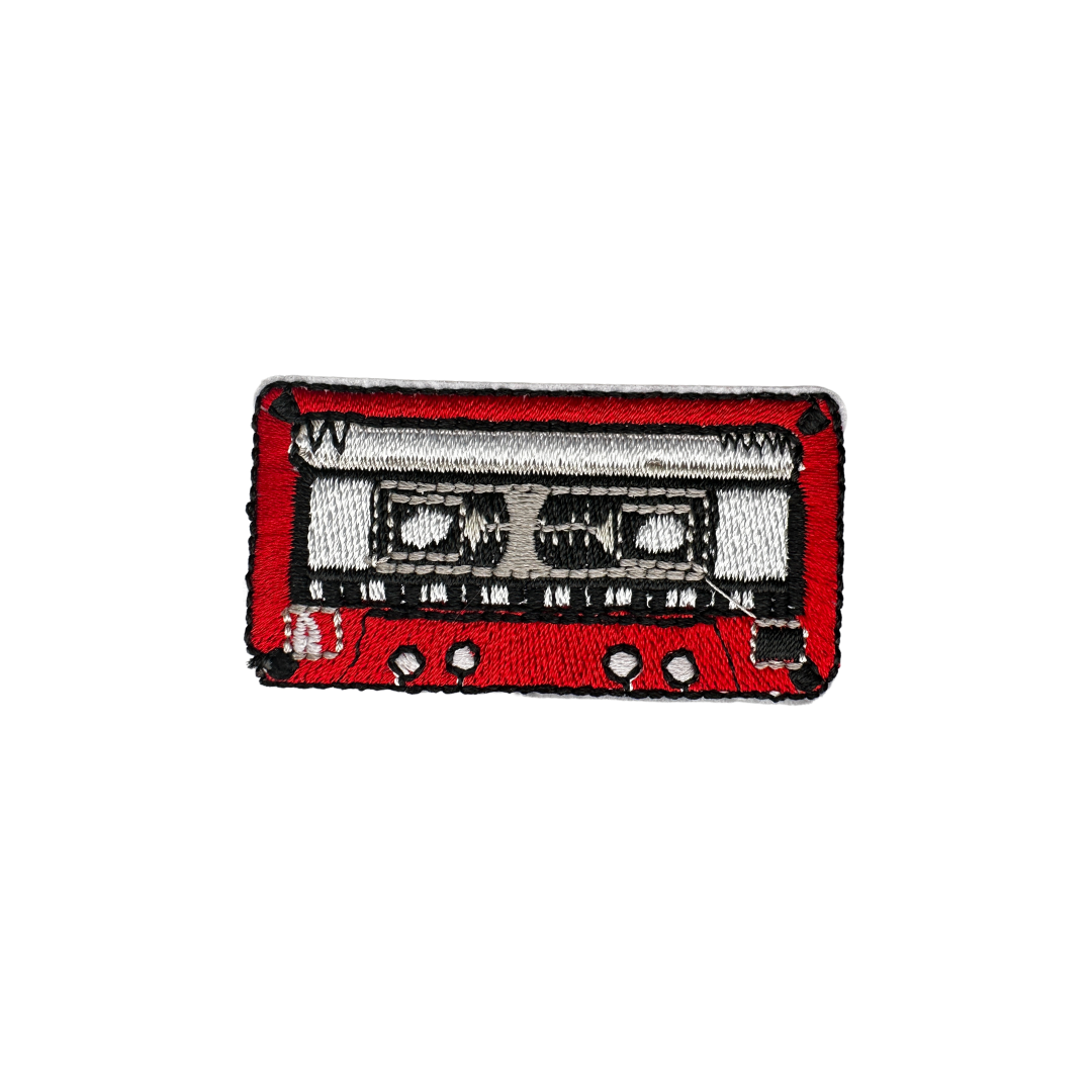 Embroidered Cassette Accent Patch