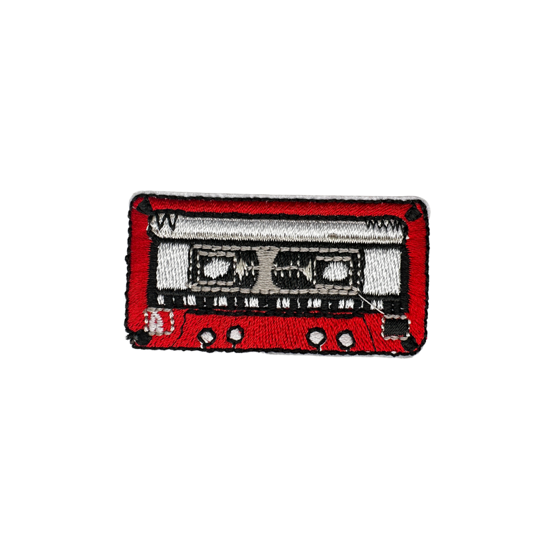 Embroidered Cassette Accent Patch