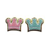 Chenille Crown Patch