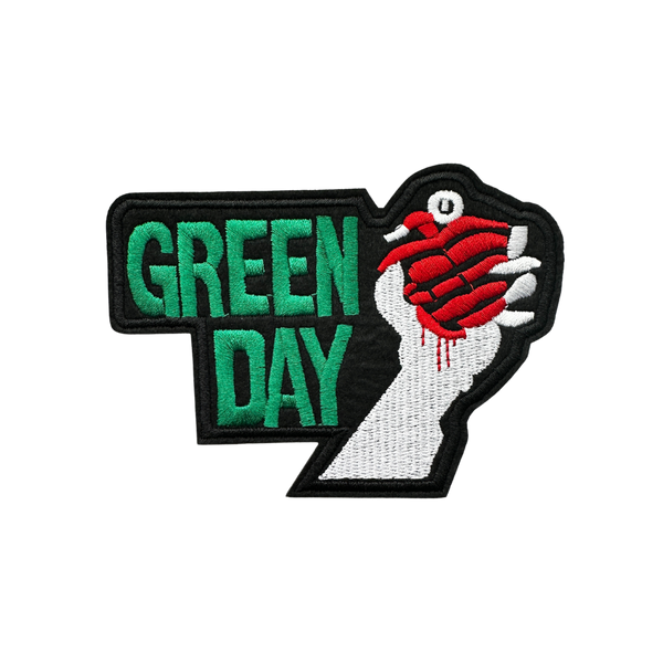 Embroidered Green Day Patch (large)