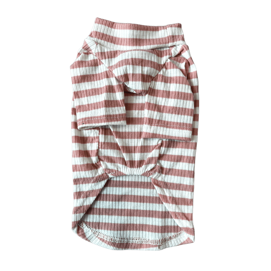 Luna Striped Mock Turtleneck - DOG BABY™