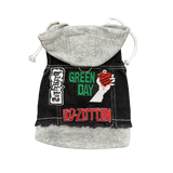 Green Day Hooded Vest for Dogs - M
