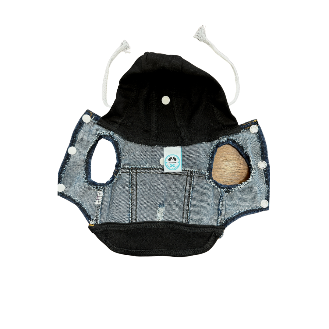 battle vest for dogs customized blue/black