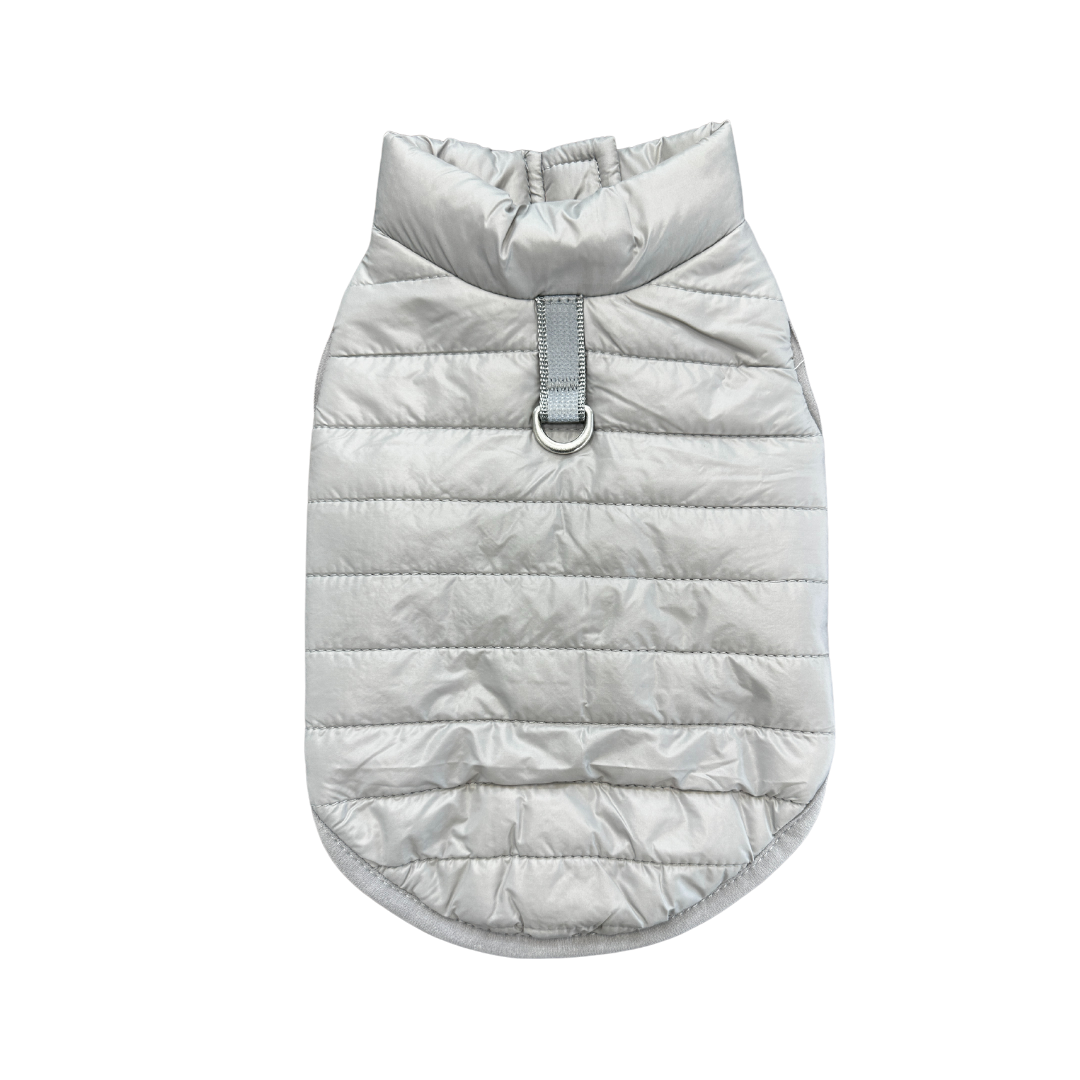 Dog Pupagonia Puffer Vest Gray