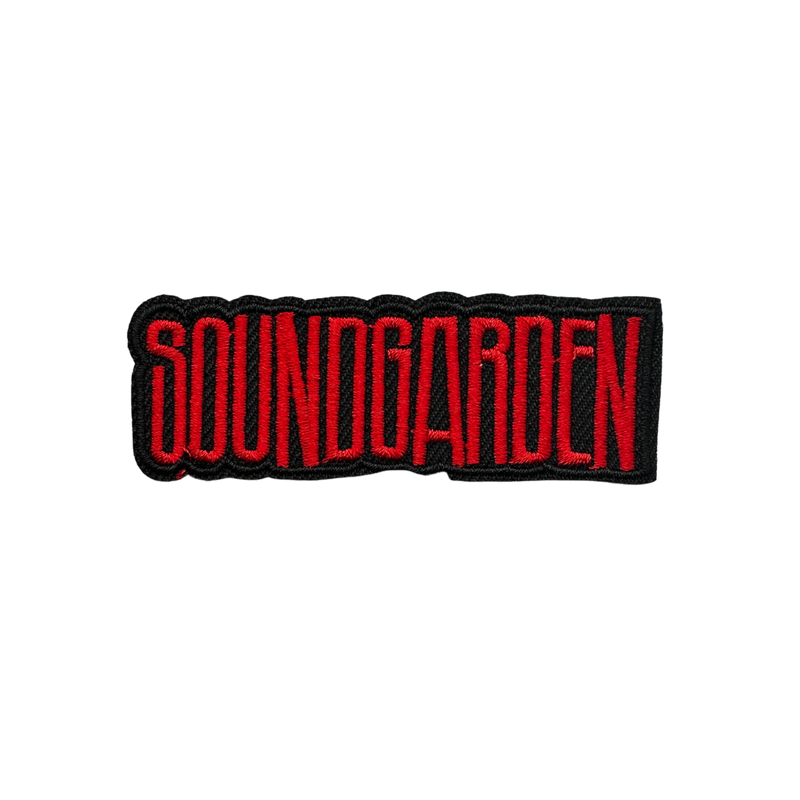 Embroidered Soundgarden Patch