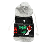 Green Day Hooded Vest for Dogs - XS