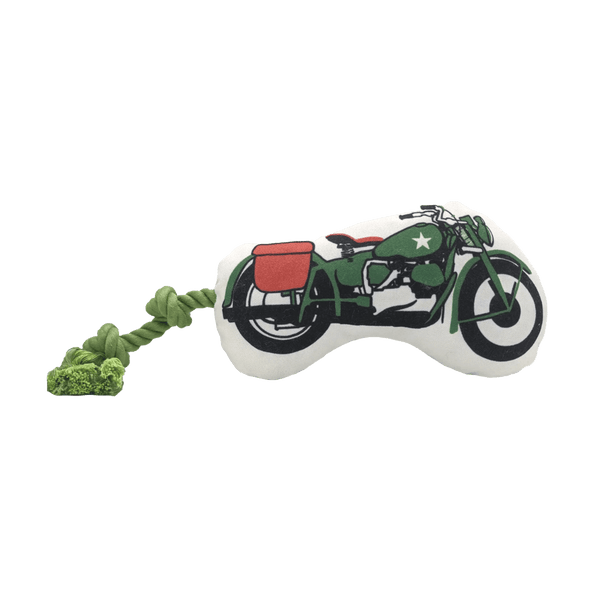 Retro Army Motorcycle Rope Toy - DOG BABY™