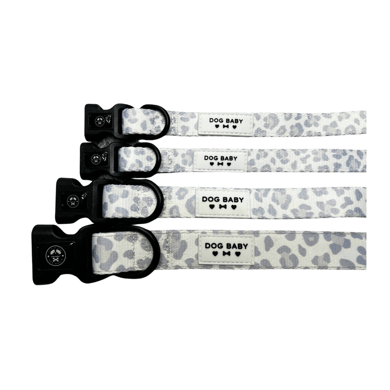 WALKIES Comfort Collar - Baby Snow Leopard - DOG BABY™